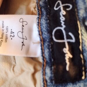 1990's Sean John "Portrait -Ready" Jeans in Mfr-Faded Blue, Waist 42